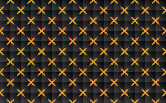 Luxury geometric abstract black background texture with neon light vector