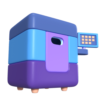 SLS 3D Printer 3D Illustration Icon png