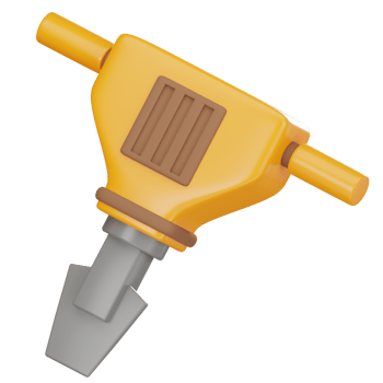 Jackhammer 3D Icon png