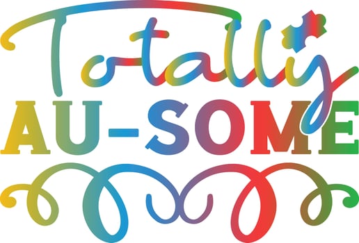 totally au-some design vector