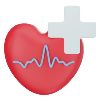 Heartrate 3d icon png