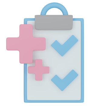 Medical Report 3d icon png