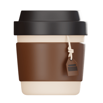 Coffee Cup 3D Icon png