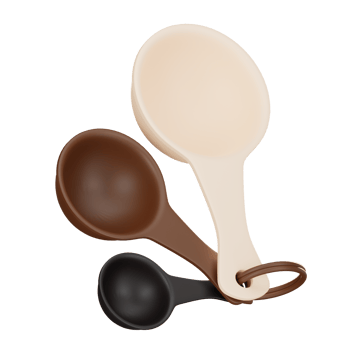 Measuring Scoop Cups 3D Icon png