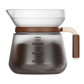 Coffee Pot 3D Icon png