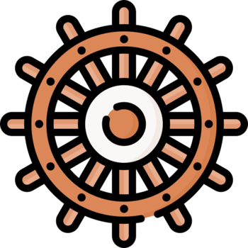 ship wheel icon design png