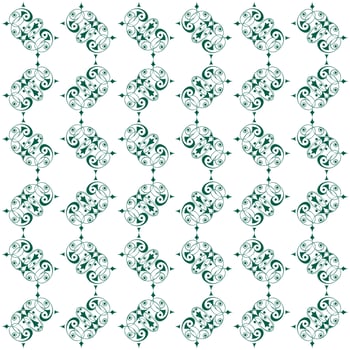 abstract background with vintage floral ornaments vector