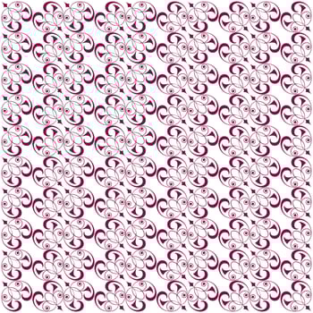 abstract background with vintage floral ornaments vector