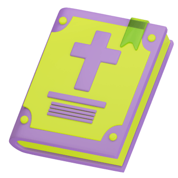 Bible Book 3D Icon png