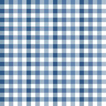 Navy blue plaid pattern with oblique line inside background. plaid pattern background. plaid background. Seamless pattern. for backdrop, decoration, gift wrapping, gingham tablecloth, blanket. vector
