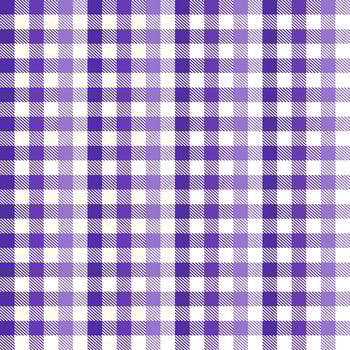 Purple plaid pattern with oblique line inside background. plaid pattern background. plaid background. Seamless pattern. for backdrop, decoration, gift wrapping, gingham tablecloth, blanket. vector