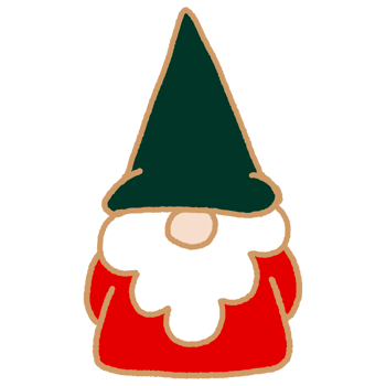 Cute Christmas cartoon design element decoration png