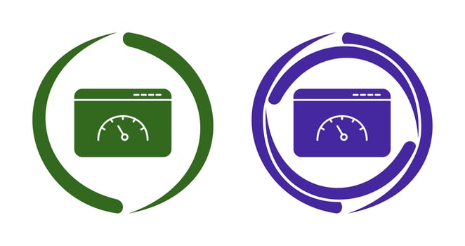 Page Speed Vector Icon