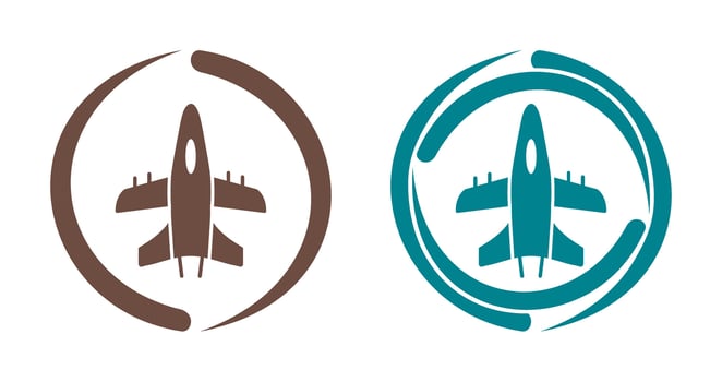 Military Plane Vector Icon