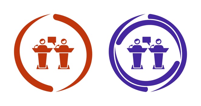 Debate Vector Icon