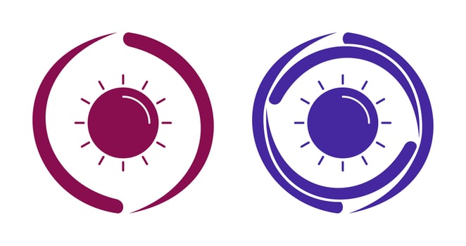 Sun Vector Icon