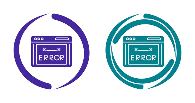 Error Code Vector Icon