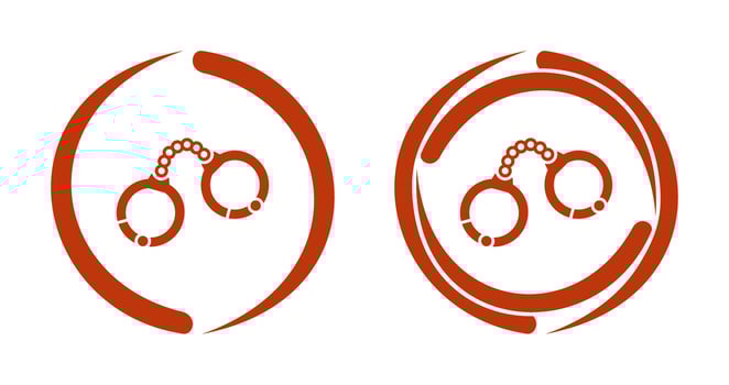 Handcuffs Vector Icon