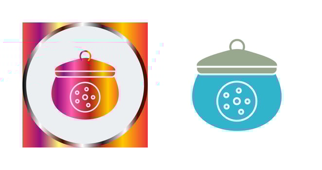 Cookie Jar Vector Icon