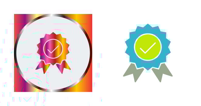 Unique Quality Control Vector Icon