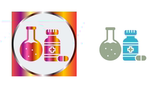 Pharmaceutical Vector Icon