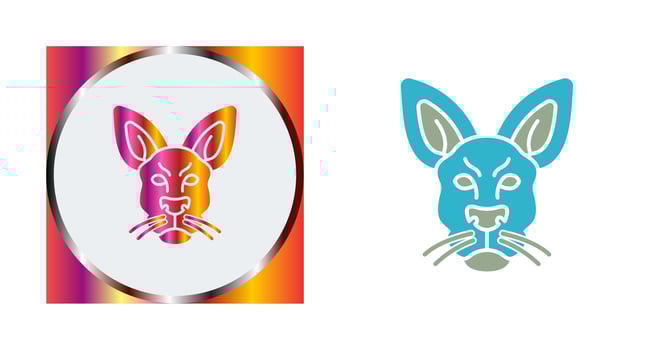 Kangaroo Vector Icon