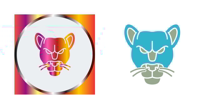Black Panther Vector Icon