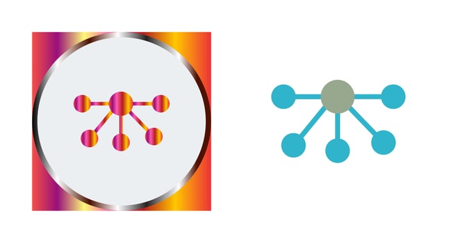 Nodes Vector Icon