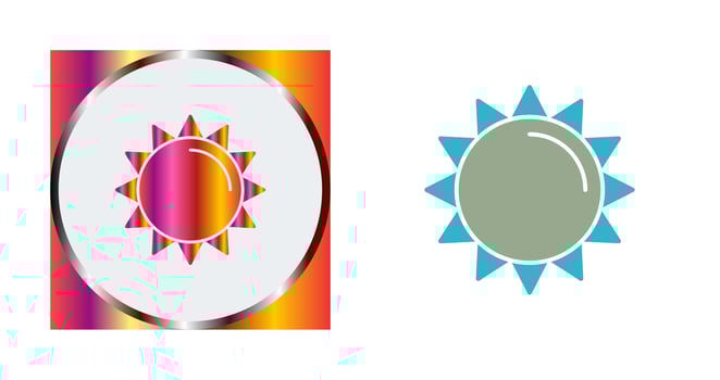 Sun Vector Icon