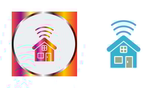 Smart House Vector Icon