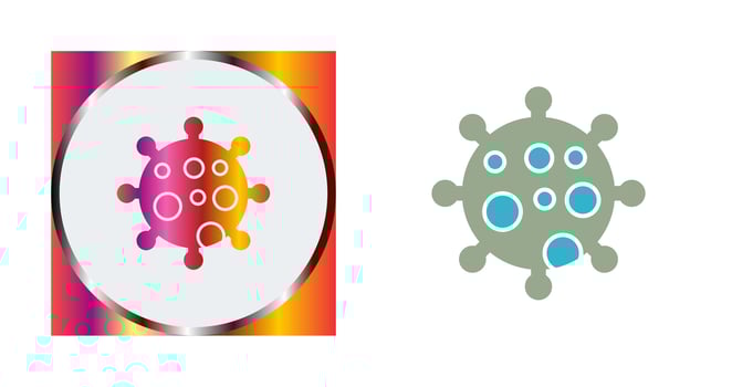Virus Vector Icon
