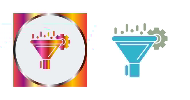 Filtering Vector Icon