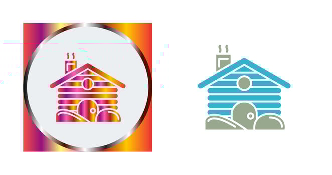 Cabin Vector Icon
