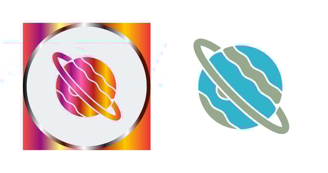 Planet Vector Icon
