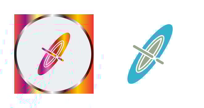Black Hole Vector Icon