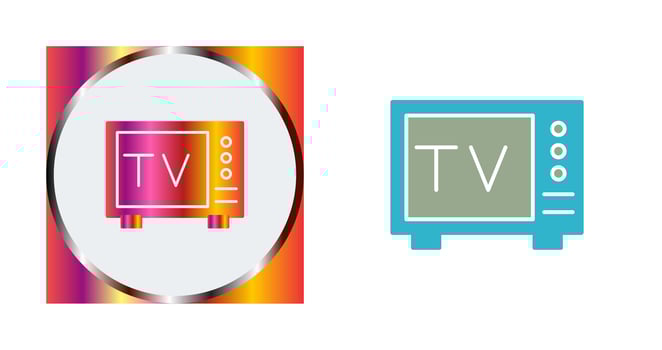 Tv Vector Icon