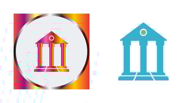 Parthenon Vector Icon