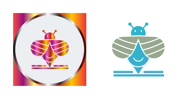 Bee Vector Icon