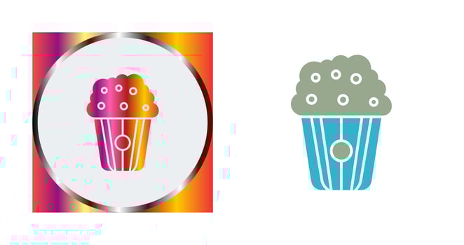 Pop corn Vector Icon