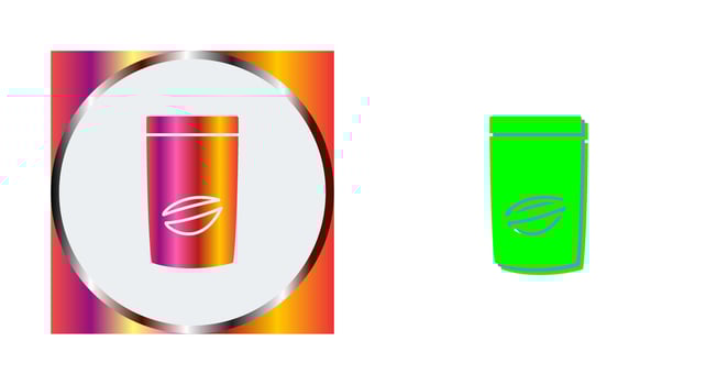 Coffee Bag Vector Icon