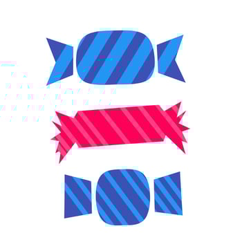 candy illustration on a white background vector