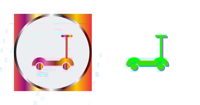 Scootie Vector Icon