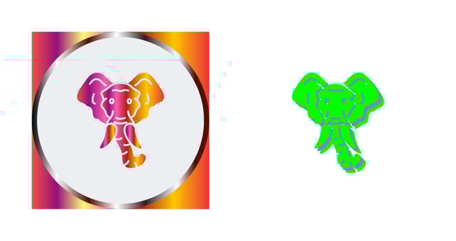 Eleplant Vector Icon