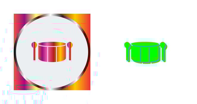 Drum Vector Icon