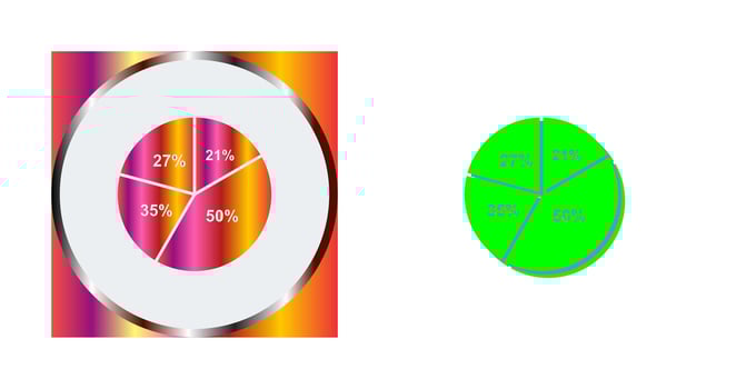 Pie Chart Vector Icon