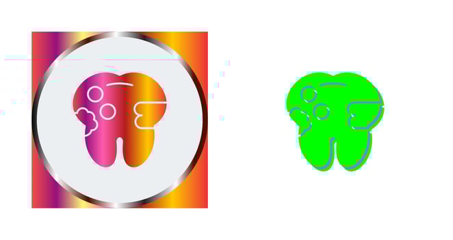 Caries Vector Icon