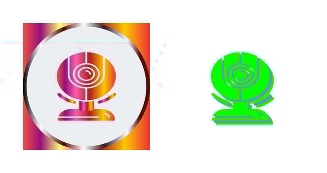Web Cam Vector Icon
