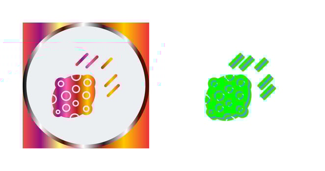 Asteroid Vector Icon