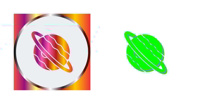 Planet Vector Icon