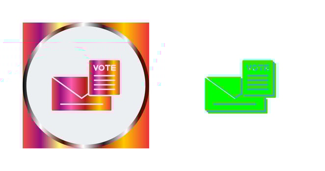 Letter Vector Icon
